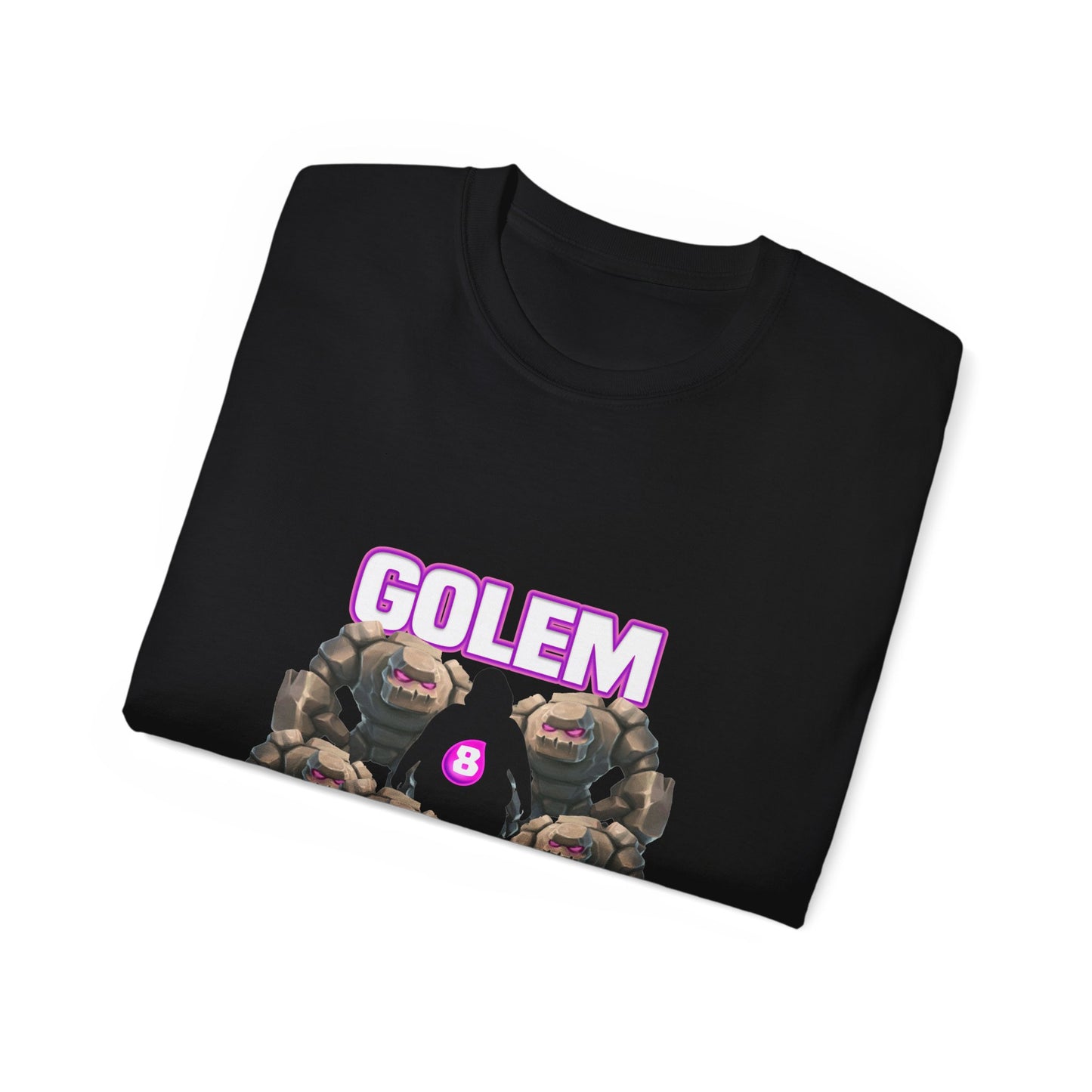 Golem Hater T‑Shirt — Funny Gamer Clash Tee