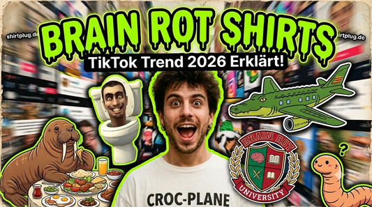 Brain Rot Shirts: Warum halb TikTok diese absurden Meme-Klamotten trägt
